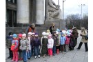 Przed Pałacem Kultury i Nauki Przed Pałacem Kultury i Nauki