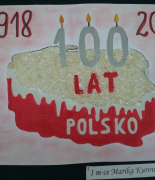 100 lat Polsko - konkurs plastyczny (Nowe Iganie)