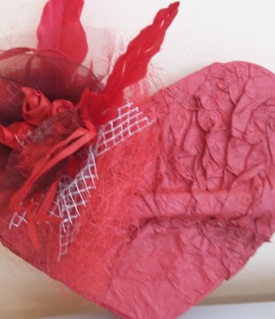 Walentynkowe Iganie- laureaci konkursu plastycznego "Stwórz serce"