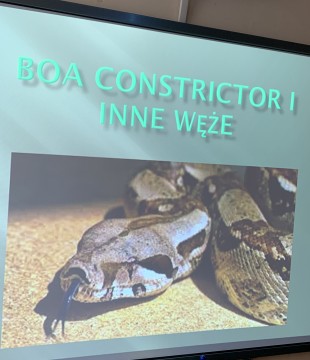 Lekcja przyrody na żywo - węże w Nowych Iganiach