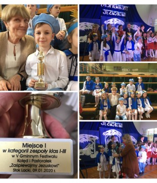 V międzyszkolny festiwal kolęd i pastorałek "ZAŚPIEWAJMY JEZUSKOWI" (Nowe Iganie)